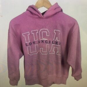 Los Angeles Pink Kids Hoodie Sweatshirt
